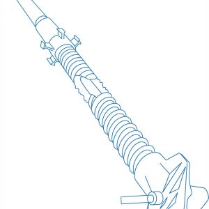 barra autoperforante svg